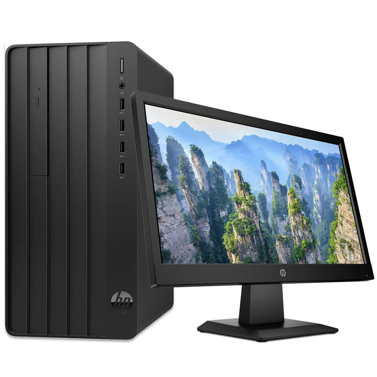 HP Pro Tower 290 G9 Desktop PC With Monitor [i5, 8GB RAM, 512GB SSD]