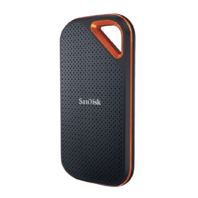 Sandisk E81 Extreme Pro Portable External SSD V2 2TB - Black